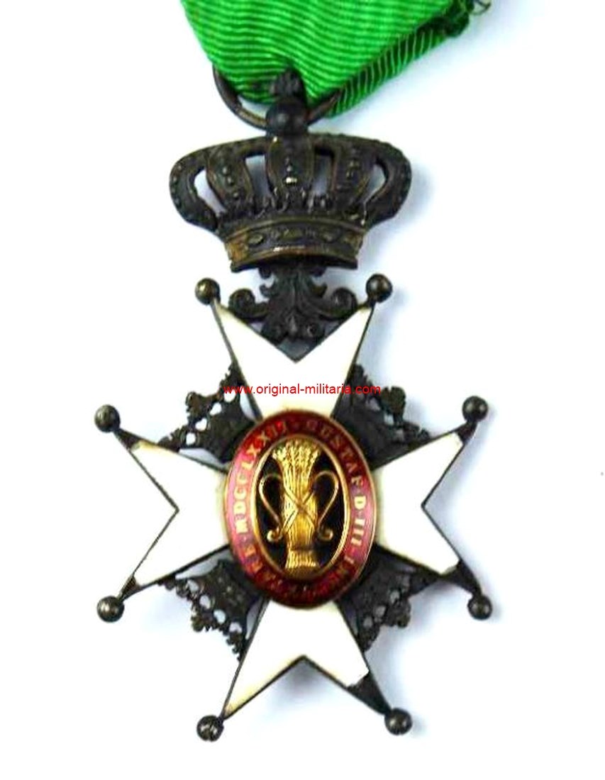 Pasador Español Alfonso XIII con Cinco Condecoraciones